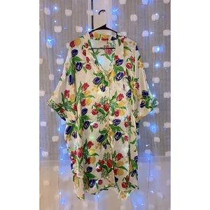 Oversized Satin Night Dress